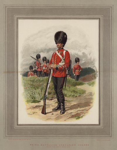 Third Battalion Grenadier Guards by Frank Dadd